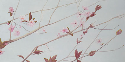Cherry Blossoms painting