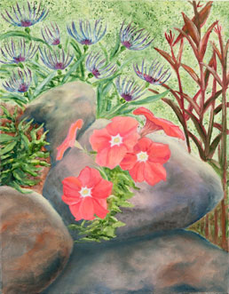Spring Flowers - painting