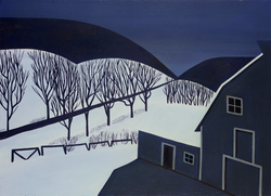 Blue Hill at Night