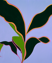 Leaf painting