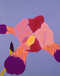 Iris painting